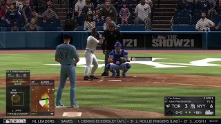 MLB The Show 21 regular season:  Toronto Blue Jays at 90s New York Yankees