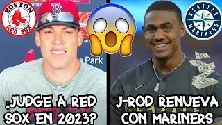 ÚLTIMA HORA JULIO RODRÍGUEZ FIRMA UNA EXTENSIÓN BRUTAL CON MARINERS, AARON JUDGE OBJETIVO DE BOSTON?