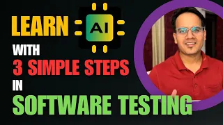 3 Simple Steps to Learn AI in Software Testing | AI in Automation Testing #aitools |AutomateWithAmit