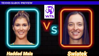 Swiatek vs Haddad Maia Live Streaming | Madrid Open 2024 | Iga Swiatek vs Beatriz Haddad Maia Live