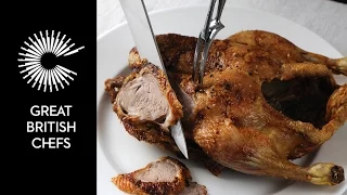 How to carve a whole duck