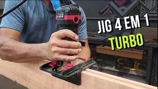 Incrível Jig para #tupia  laminadora - Jig 4 em 1 TURBO