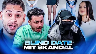 SKANDAL WILL IHRE KÖRBCHEN GRÖßE WISSEN 🤣 7 GIRLS BLIND DATEN | Reaction mit Skandal