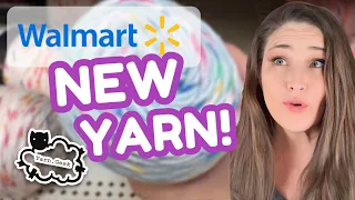 NEW YARN at Walmart🤩