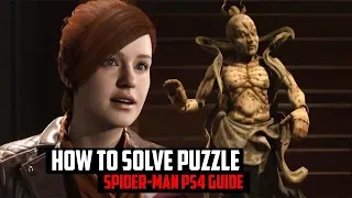 How to Solve Statue Puzzle (Mary Jane) |  Spider-Man PS4 Guide