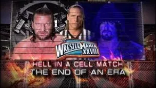 Story of Triple H vs Undertaker || Wrestlemania 28