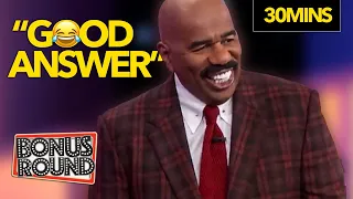 Steve Harvey Loves These Family Feud Answers