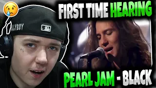 HIP HOP FAN'S FIRST TIME HEARING 'Pearl Jam - Black (MTV Unplugged)' | GENUINE REACTION