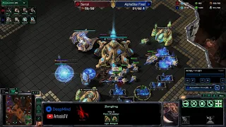 AlphaStar vs Serral - Game 1