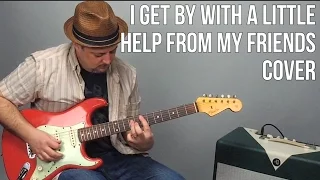 I Get By With A Little Help From My Friends Guitar Cover by Marty Schwartz