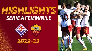 MAGNIFICENT SEVEN! | Fiorentina 1-7 Roma Women | Serie A Highlights