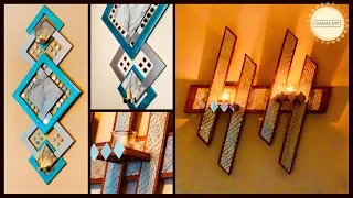 2 Unique wall hanging craft ideas| gadac diy|wall decorations ideas|home decorating ideas|wall decor