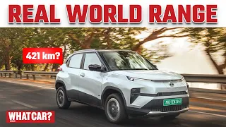 City के लिए Best EV under ₹15 lakh? Tata Punch.ev real world range test | @WhatCarIndia