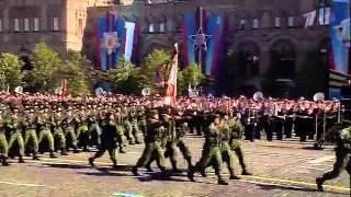 ▶9 мая 2014 г. Военный Парад на Красной Площади в Москве