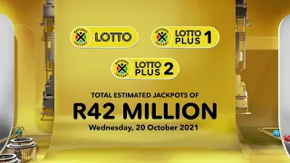 R42 Million In Total Estimated Lotto Jackpots Wednesday 20 October 2021