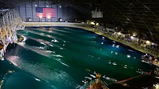 US Navy’s Indoor Ocean Tests Seagoing Vessels Before They Ship Out