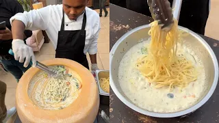 #ViratKohli के Restaurant का फेमस ₹80,000/- Cheesewheel Pasta 😱 | ₹80,000 का Cheesy Pasta 🥵