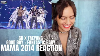 GD X TAEYANG - 'GOOD BOY '+ 'FANTASTIC BABY' in MAMA 2014 REACTION