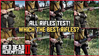 Red dead redemption 2 - Which the best rifles in rdr2? All rifles test! 2024