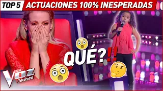 NADIE esperaba estas SORPRENDENTES actuaciones en La Voz Kids