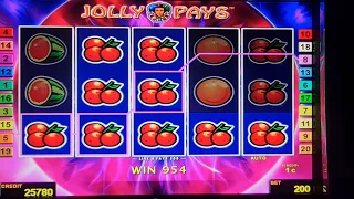 Jolly Pays! #2 Euro Bet ! #slot machine! #Freispiele! #novoline ! #Big Win! #Admiral #Amazing