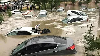 Portugal is suffering! Crazy flood in the city of Porto!
