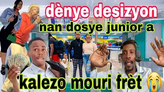 kalezo mouri frèt dosye gazzman koulè ak junior a pral gen yon solisyon tèt ansanm nini rive USA🙏