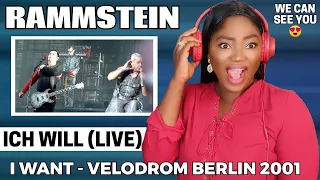 SINGER REACTS | FIRST TIME HEARING RAMMSTEIN - ICH WILL (LIVE @Velodrom Berlin 2001) REACTION!!!😱