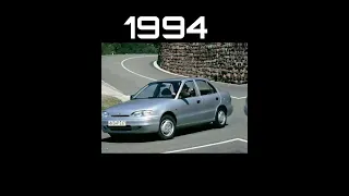 Evolution Of Hyundai Accent (1994-2023)#evolution #hyundai #accent #cars #2023 #shorts
