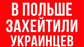 В Польше захейтили украинцев и вот за что…