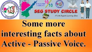 Active Passive Voices || in Telugu || AP Tenth English || Sreenu's EduSite ||