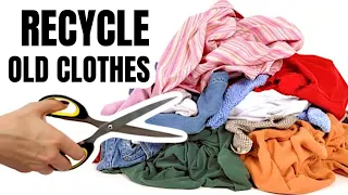 Old Clothes ! 4 DIY Clothes Reuse ideas | Everyday Life Hacks