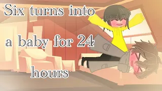 Six Turns into A Baby For 24 Hours || GC || Little Nightmares 2 / read desc