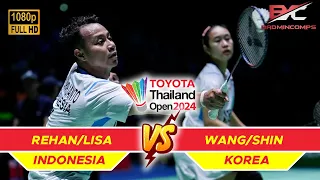 Rehan/Lisa Melaju ke Babak 16 Besar! | Thailand Open 2024 Badminton