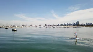 Melbourne 4k - Walking St Kilda Beach and St Kilda Pier with an Amazing view of Melbourne 2020