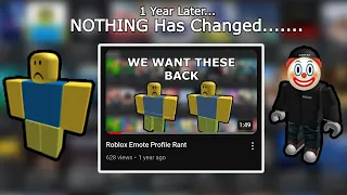 -FIXED- Roblox NEEDS TO FIX THIS (Emote Profiles Not Reversible)