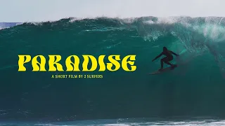 PARADISE - 2 surfers surfing PERFECT waves lost somewhere | Killian M