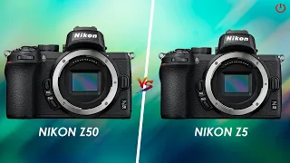 Nikon Z50 vs Nikon Z5 | Full Comparison