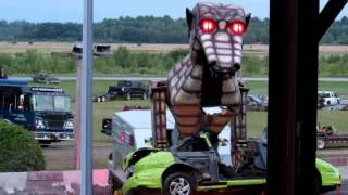 Megasaurus 2014 at Clinton County Fairgrounds in Plattsburgh NY