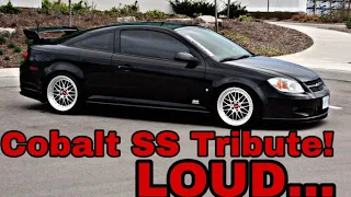 Insanely LOUD Cobalt SS Supercharged Tribute! (Burnouts, exhaust, dump, fly by and more)