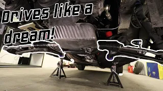 Complete BMW E30 front suspension rebuild! (Replacing 30 year old parts!)