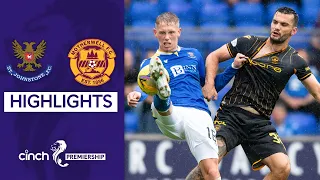 Tony Watt Scores Last Gasp Goal To Earn A Point | St Johnstone 1-1 Motherwell | cinch Premiership