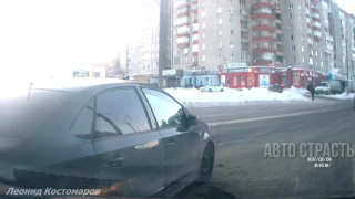 АвтоСтрасть   Подборка аварий и дтп #565 Февраль 2017