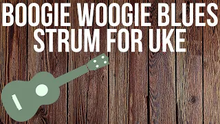 How to Shuffle Strum on Ukulele ("Boogie Woogie Style")