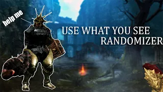 Dark Souls Randomizer but I equip EVERY horrible item I find