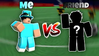 I 1v1ed A Pro Friend @Pantherj125 in Roblox Touch Football #touchfootball