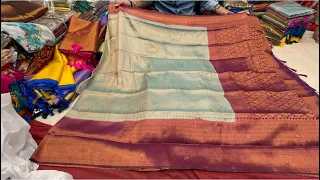 590/-||Chickpet Bangalore wholesale softy silk sarees||Challenging prices||Single saree available