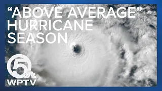 NOAA predicts 'above average' hurricane season with 17 to 25 named storms