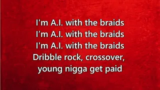 The Game - A.I. With The Braids Ft. Lil Wayne [LYRIC VIDEO]