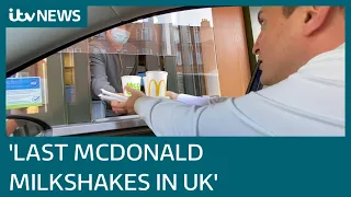 'Are these the last milkshakes out of McDonalds?' | ITV News